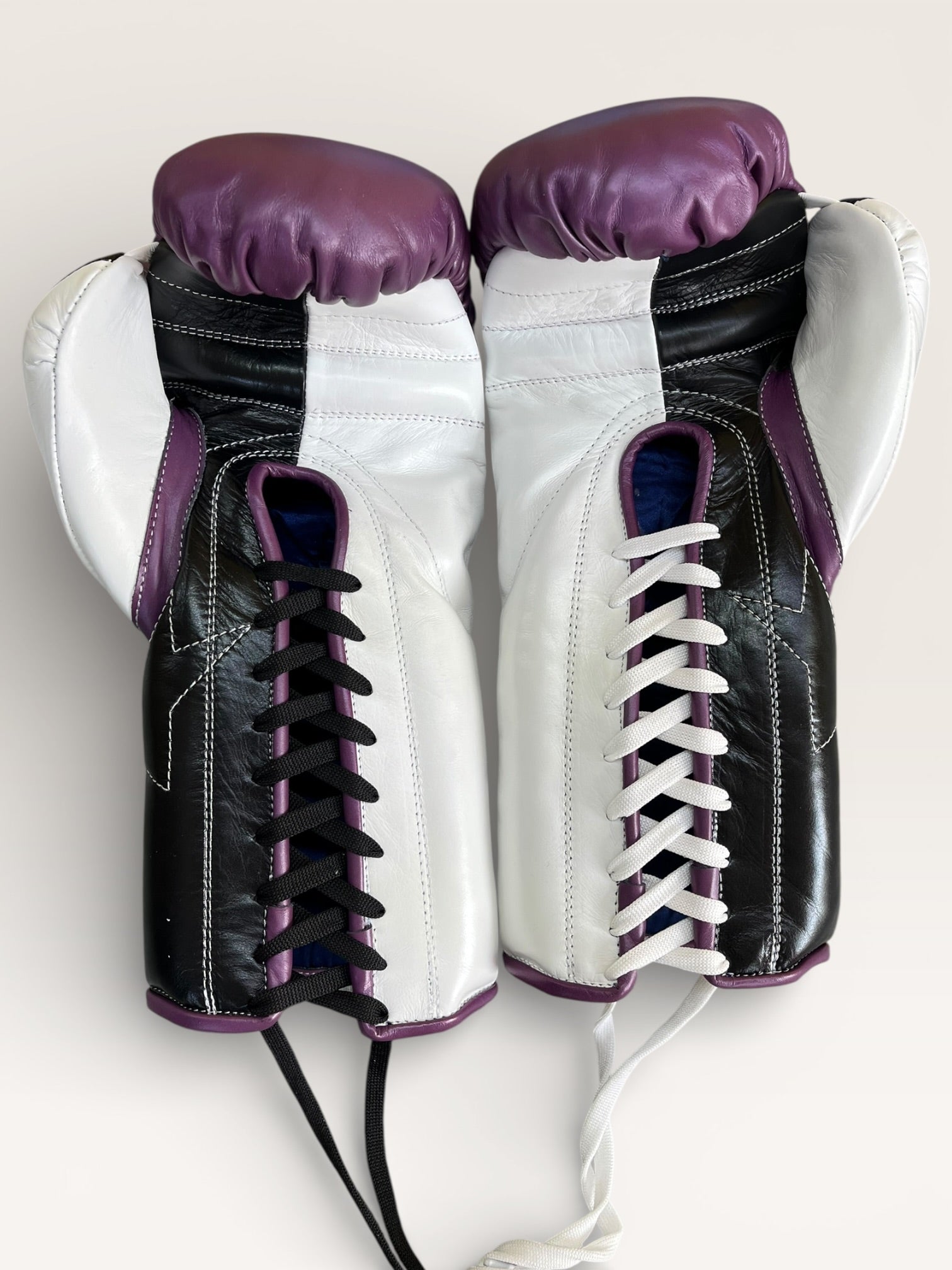 Guantes "Elite PRO" MORADO-BLANCO-NEGRO