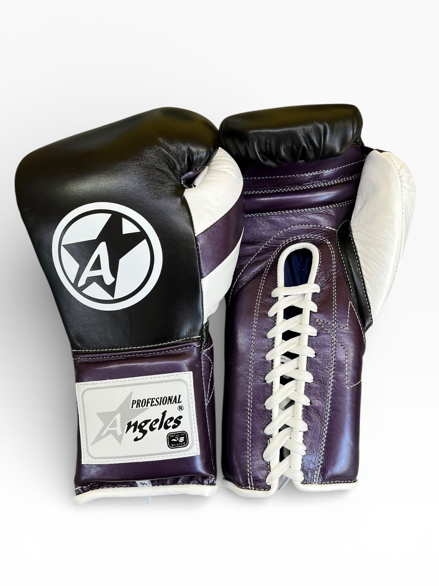 Guantes Edicion "Elite" Negro/Morado/Blanco