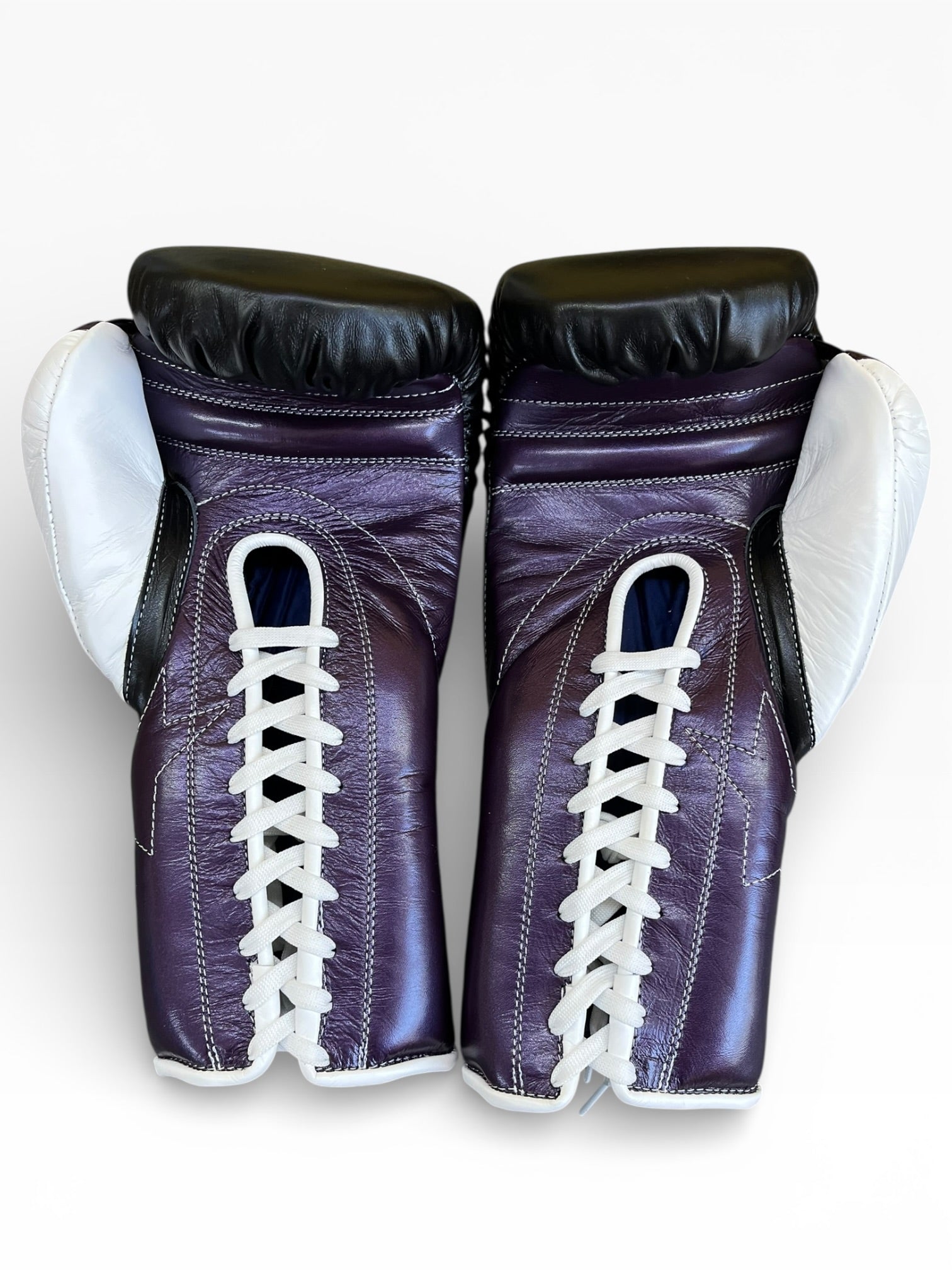Guantes Edicion "Elite" Negro/Morado/Blanco