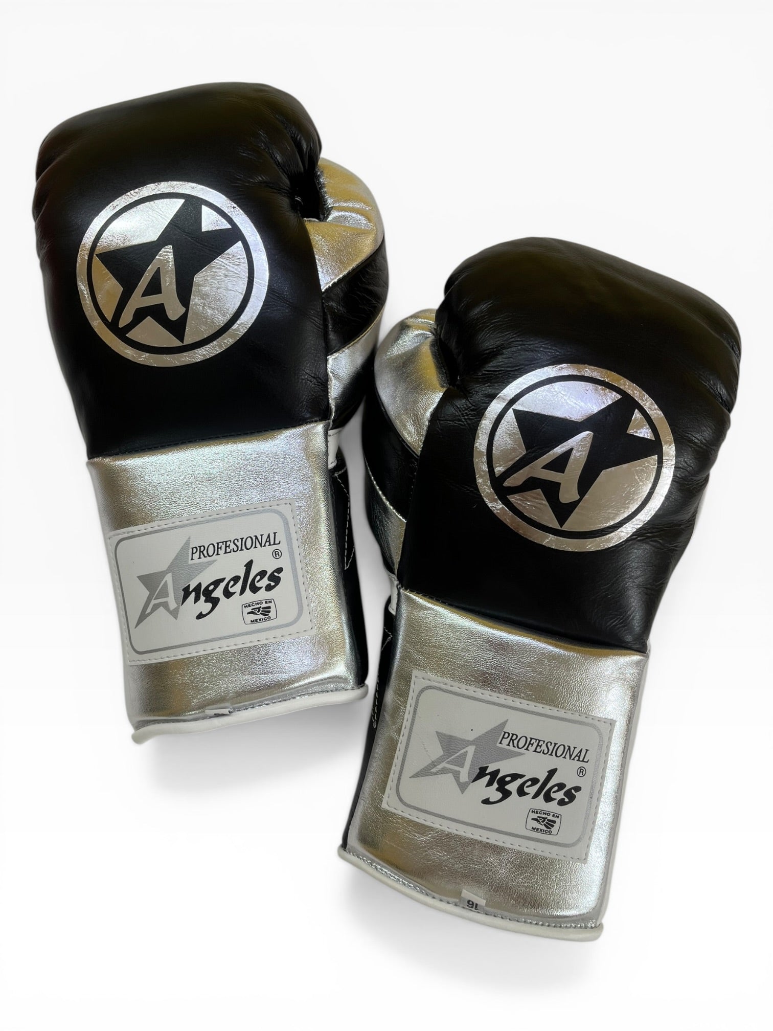 Guantes "Elite PRO" Negro/Plata/Blanco
